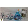 Image 1 : DISNEY 2004 BRADFORD EDITIONS CINDERELLA BELL