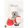Image 1 : MR AND MRS CLAUS SALT AND PEPPER SET NEW