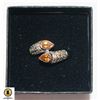 Image 1 : STERLING SILVER NATURAL CITRINE GEMSTONE RING