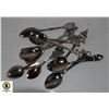 Image 1 : BAG OF VARIOUS VINTAGE COLLECTORS SPOONS