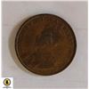 Image 1 : 1917 CANADA LARGE 1 CENTS COIN