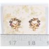 Image 1 : NEW RHINESTONE BUTTERFLY STUD EARRINGS