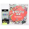 Image 1 : NEW COLOR ME BRILLIANT! COLORING BOOK WITH