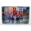 Image 1 : NEW 8" X 12" METAL WALL ART "THE BEATLES"