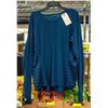 Image 1 : LULULEMON LONG SLEEVE TOP SIZE 12 NAVY BLUE
