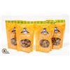 Image 1 : 4 PACKS OF ORGANIC DOG TREATS CARROT POPS 4/12/23