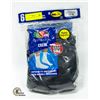 Image 1 : BLACK CREW SOCKS 12-16 SIZE 6-PACK