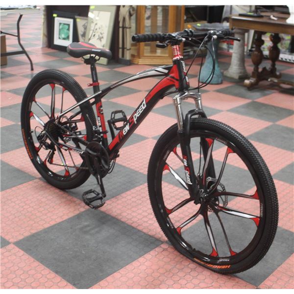 NEW FRONT SUSPENSION NEW SPEED 21 SPEED BICYCLE