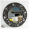 Image 1 : BLACK ROUND MIRROR DIAMETER-20.5”