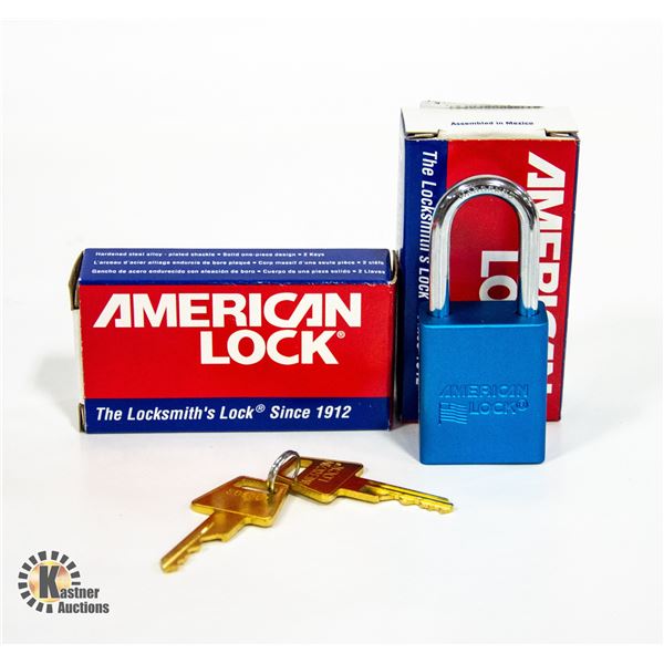 NEW (2) AMERICAN LOCKS SERIES