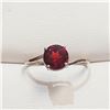 Image 1 : S346-129 SILVER GARNET(1.25CT) RING