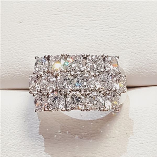 S346-145 SILVER CZ RING