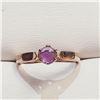 Image 1 : S346-149 SILVER AMETHYST RING