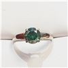 Image 1 : S346-144 SILVER MOISSANITE(1.89CT) RING