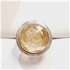 Image 1 : S346-139 SILVER CITRINE(10.8CT) RING