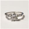 Image 1 : BZ1467-199 SILVER CZ RING SIZE 7