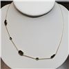 Image 1 : EC468-79 14K FANCY DEEP BROWN DIAMOND NECKLACE