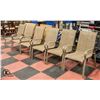 Image 1 : 6 OUTDOOR LAWN CHAIRS TOGETHER-ESTATE