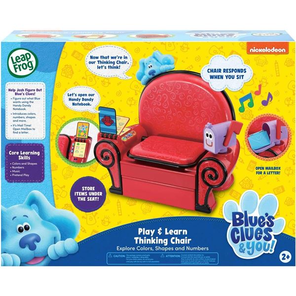 NEW LEAP FROG BLUE'S CLUES AND YOU! PLAY AND LEARN