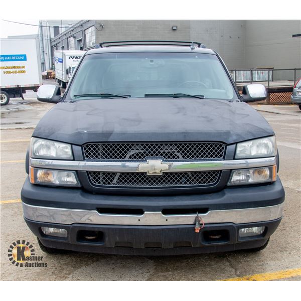 UNRESERVED! 2006 CHEVROLET AVALANCHE 1500 Z71 V/8