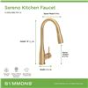 Image 2 : NEW REPACK SYMMONS SERENO KITCHEN FAUCET