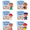 NEW 6 PACK OF BLIPPI MINI HERO COLLECTIBLE FIGURES