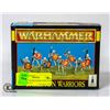 Image 1 : VINTAGE WARHAMMER SKELETON WARRIOR SET