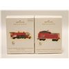 LIONEL HOLIDAY STEAM ENGINE ORNAMENTS