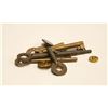Image 1 : LOT OF ANTIQUE RAILWAY CAR SKELETON KEYS