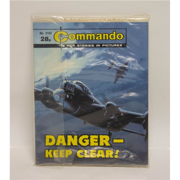 TWO COMMANDO WAR STORY BOOKS