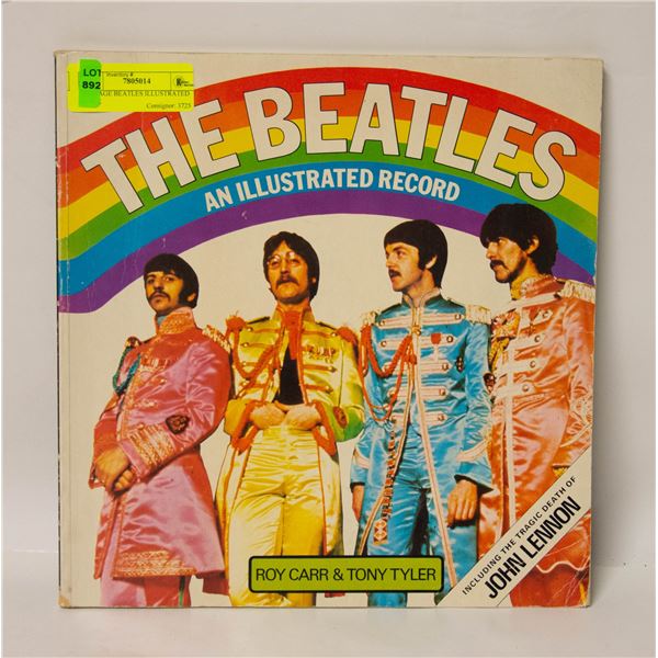 VINTAGE BEATLES ILLUSTRATED BOOK