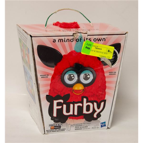 FURBY TOY W ORIGINAL BOX