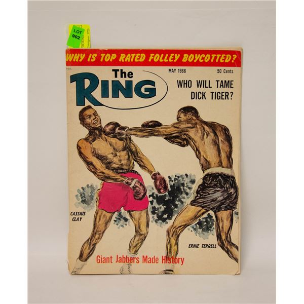 RARE CASSIUS CLAY BOXING MAGAZINE