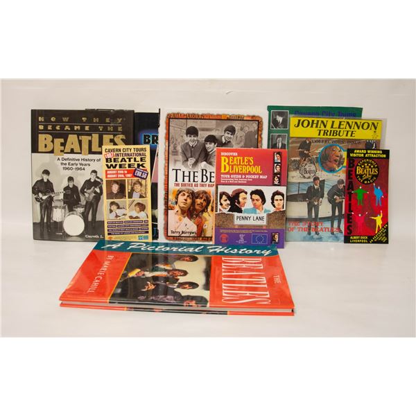 LOT ASSORTED VINTAGE BEATLE MAGAZINES ETC