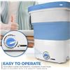 Image 3 : NEW UNBOXED PURE CLEAN FOLDABLE PORTABLE WASHING