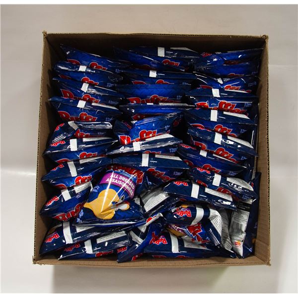 NEW CASE OF 35 RUFFLES ALL-DRESSED CHIPS - 28G PER