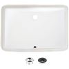 Image 1 : NEW STYLISH SHARP PORCELAIN SINK, UNDERMOUNT