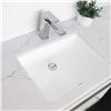 Image 2 : NEW STYLISH SHARP PORCELAIN SINK, UNDERMOUNT