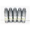 Image 1 : NEW BAG OF 5 DOVE MEN +CARE DRY SPRAY 107G BOTTLES