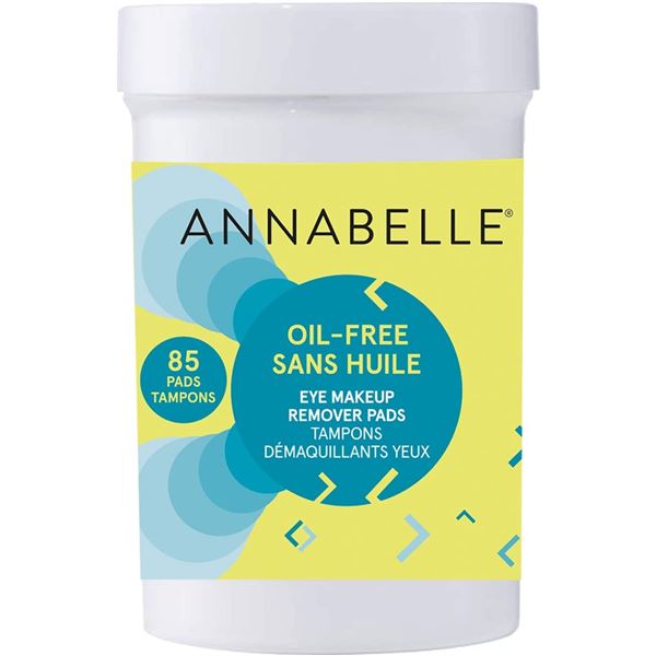 4 NEW ANNABELLE OIL-FREE EYE MAKEUP REMOVER PADS