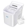 Image 1 : NEW XDS PORTABLE ICE MAKER MACHINE, WHITE
