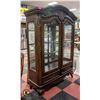 Image 1 : 56" X 20" X 79" ASPEN CLAW FOOTED CHINA CABINET