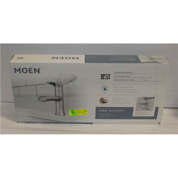 NEW MOEN LISO BATHROOM FAUCET, CHROME