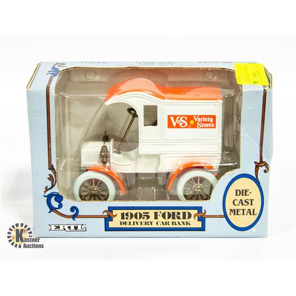 NEW 1988 ERTL 1905 FORD DELIVERY CAR