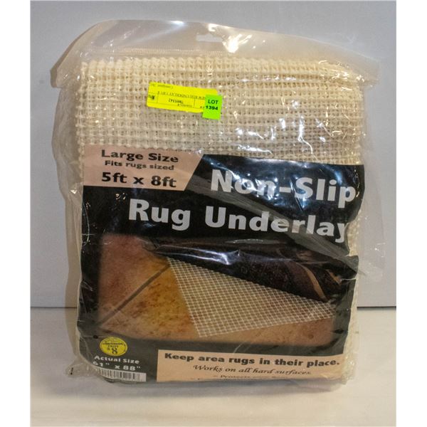 NEW RUG UNDERLAY 5 BY 8