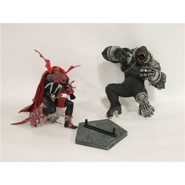 2 SPAWN ACTION FIGURES