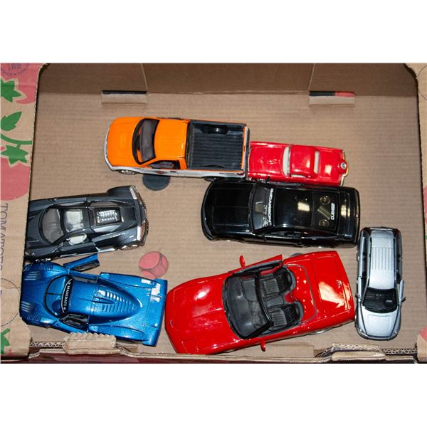 7 DIECAST VEHICLES