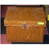 Image 1 : WOODEN LOCKABLE BOX