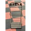 Image 1 : METAL PLANT STAND DECORATIVE 31" TALL