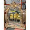 Image 1 : 48" X 60" ORNATE FRAMED MIRROR